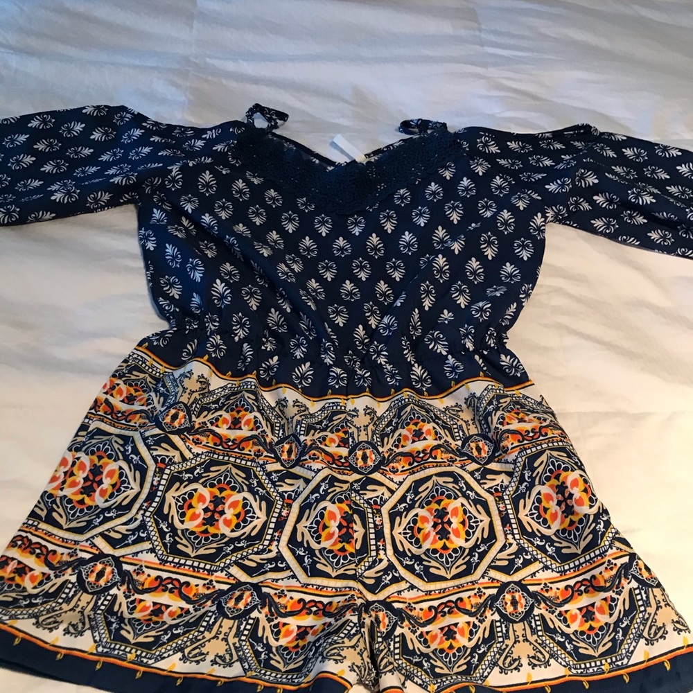 New girls small romper